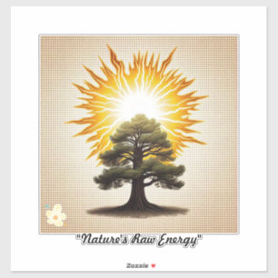 "Blitzschlag" Aufkleber