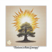 "Blitzschlag" Aufkleber (Vorderseite)