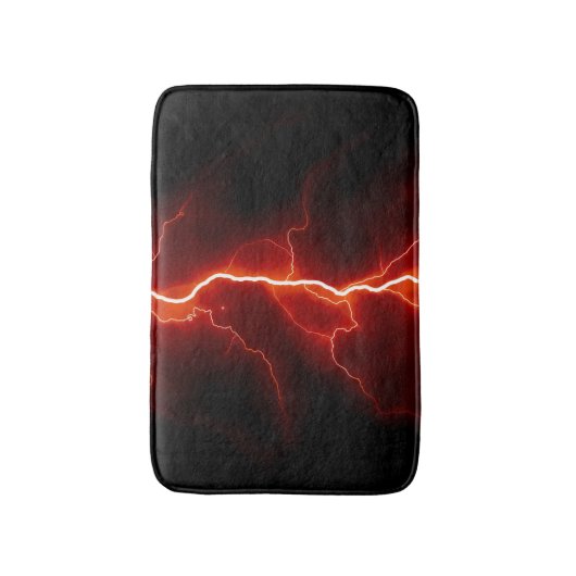 Blitzschlag Badematte (Vorderseite Vertikal)