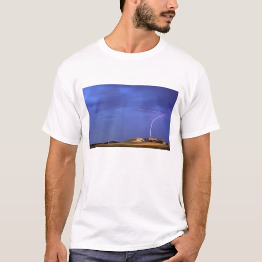 Blitzschlag bei Scottsbluff T-Shirt (Vorderseite)