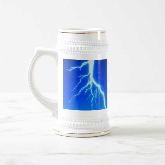 Blitzschlag - bierglas (Links)
