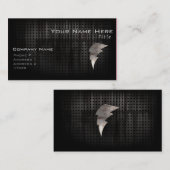 Blitzschlag; Cool Visitenkarte (Vorne/Hinten)