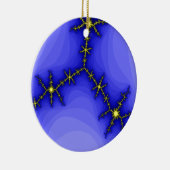 Blitzschlag Custom Geburtstag Keramikornament (Rechts)