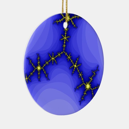 Blitzschlag Custom Geburtstag Keramikornament (Rechts)