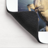 Blitzschlag-Einhorn Mousepad (Ecke)