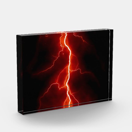 Blitzschlag Fotoblock (Links)