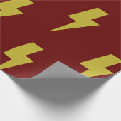 Blitzschlag Geschenkpapier (Ecke)