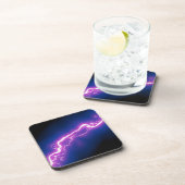 Blitzschlag Getränkeuntersetzer (Rechte Seite)