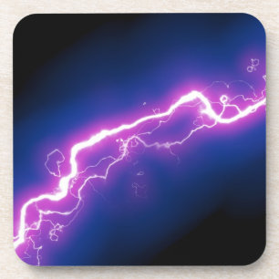 Blitzschlag Getränkeuntersetzer