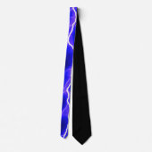 Blitzschlag - Indigo Neck Tie Krawatte (Rückseite)