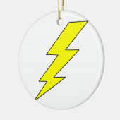 Blitzschlag Keramik Ornament (Links)