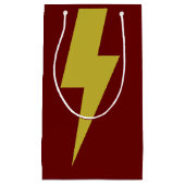 Blitzschlag Kleine Geschenktüte (Vorderseite)