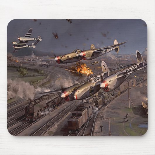 Blitzschlag Mousepad (Vorne)
