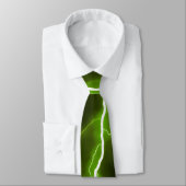 Blitzschlag - Neon Green Neck Tie Krawatte (Gebunden)