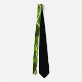 Blitzschlag - Neon Green Neck Tie Krawatte (Rückseite)