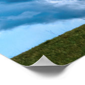 Blitzschlag Poster (Ecke)