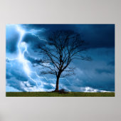 Blitzschlag Poster (Vorne)