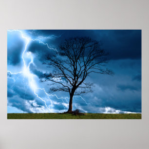 Blitzschlag Poster