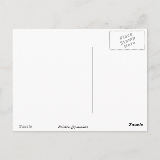 Blitzschlag - postkarte (Rückseite)