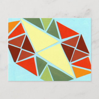 Blitzschlag Postkarte