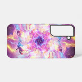 Blitzschlag Samsung Galaxy Hülle (Rückseite (Horizontal))