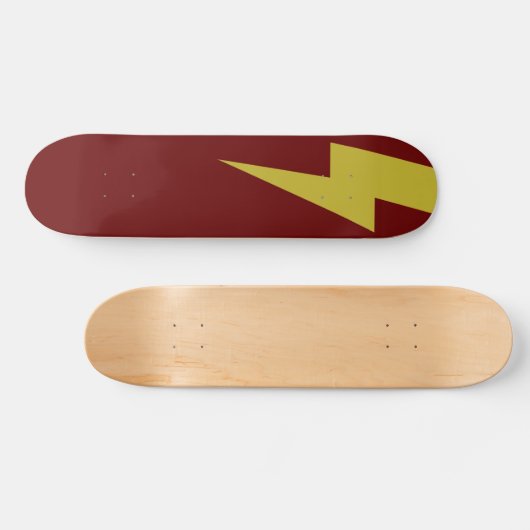 Blitzschlag Skateboard (Horizontal)
