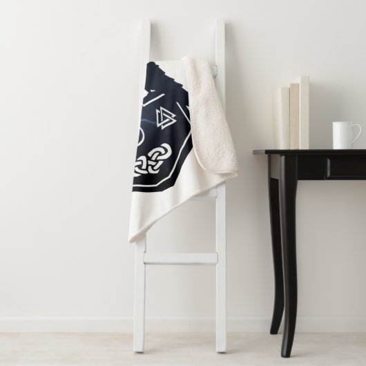 Blitzschlag Thors Hammer Sherpadecke (Beispiel)