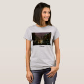 Blitzschlag über dem T - Shirt Chicago (Vorne ganz)