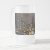 Blitzschlag über der Mattierten Tasse des Flusses (Vorderseite Links)