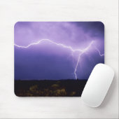 Blitzschlag über Wüste, Big Bend Mousepad (Mit Mouse)