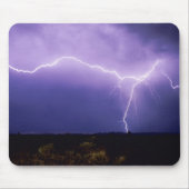 Blitzschlag über Wüste, Big Bend Mousepad (Vorne)