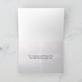 Blitzschlag während Gewitter Karte (Innenseite)