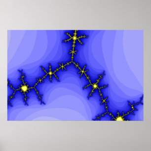 Blitzschlagdruck Poster