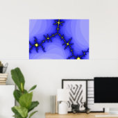 Blitzschlagdruck Poster (Heimbüro)