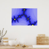 Blitzschlagdruck Poster (Küche)