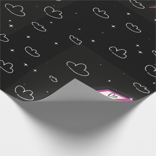 Blitzschlagpapier Geschenkpapier (Ecke)