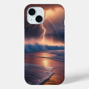 Blitzschlagstrand zwei Case-Mate iPhone hülle