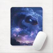 Blitzschlange über der Stadt Mousepad (Mit Mouse)