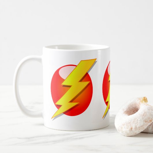 Blitzschraube Kaffeetasse (Mit Donut)