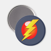 Blitzschraube Magnet (Vorderseite/Rückseite)