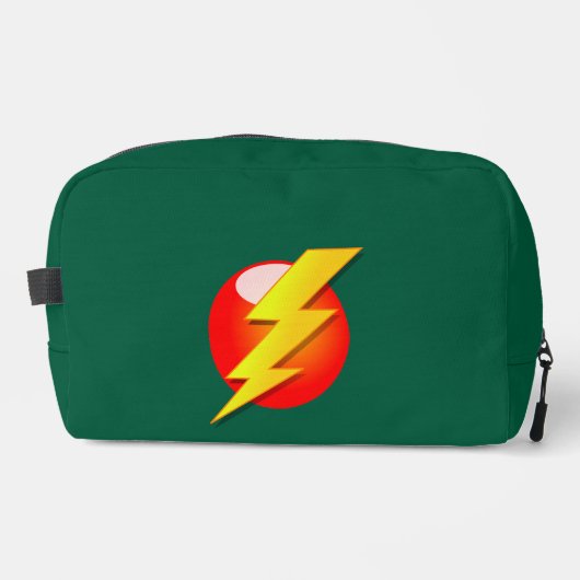 Blitzschraube Waschbeutel (Vorderseite)