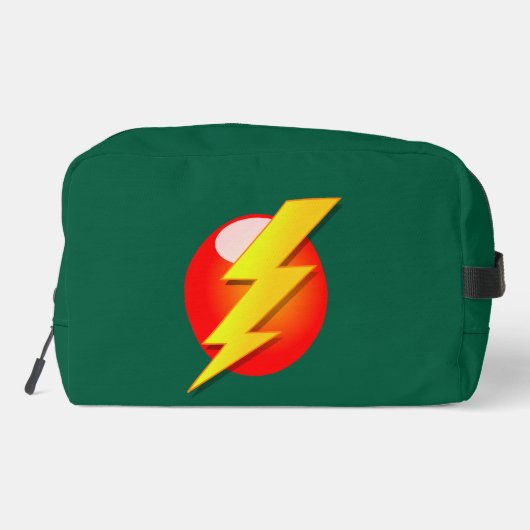 Blitzschraube Waschbeutel (Rückseite)