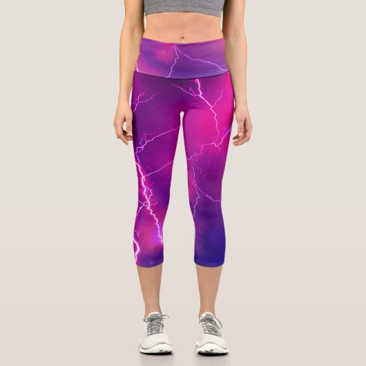 Blitzschrauben Capri Leggings (Vorderseite)