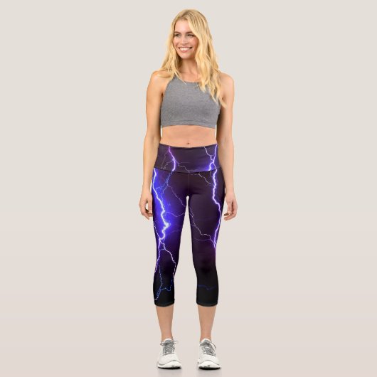 Blitzschrauben Capri Leggings (Vorderseite)