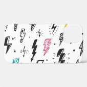 Blitzschrauben, handgezeichnet Doodle-Set. Case-Mate iPhone Hülle (Rückseite (Horizontal))