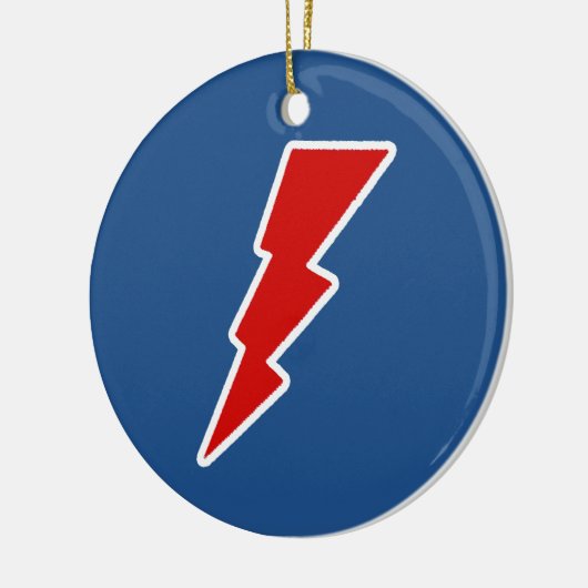 Blitzschrauben Keramik Ornament (Links)