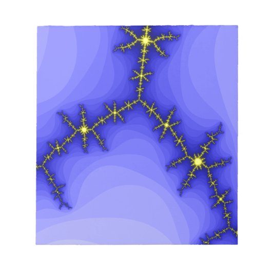 Blitzstoß Notepad Notizblock (Vorderseite)