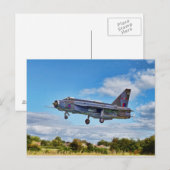 Blitzstrahl Postkarte (Vorne/Hinten)
