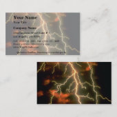 Blitzstruktur Visitenkarte (Vorne/Hinten)