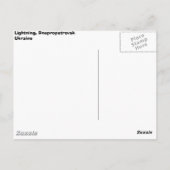Blitzsturm in der Ukraine Postkarte (Rückseite)